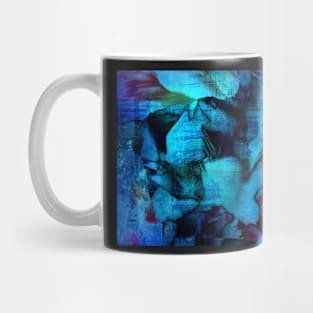 In flight | Blue abstract Mug